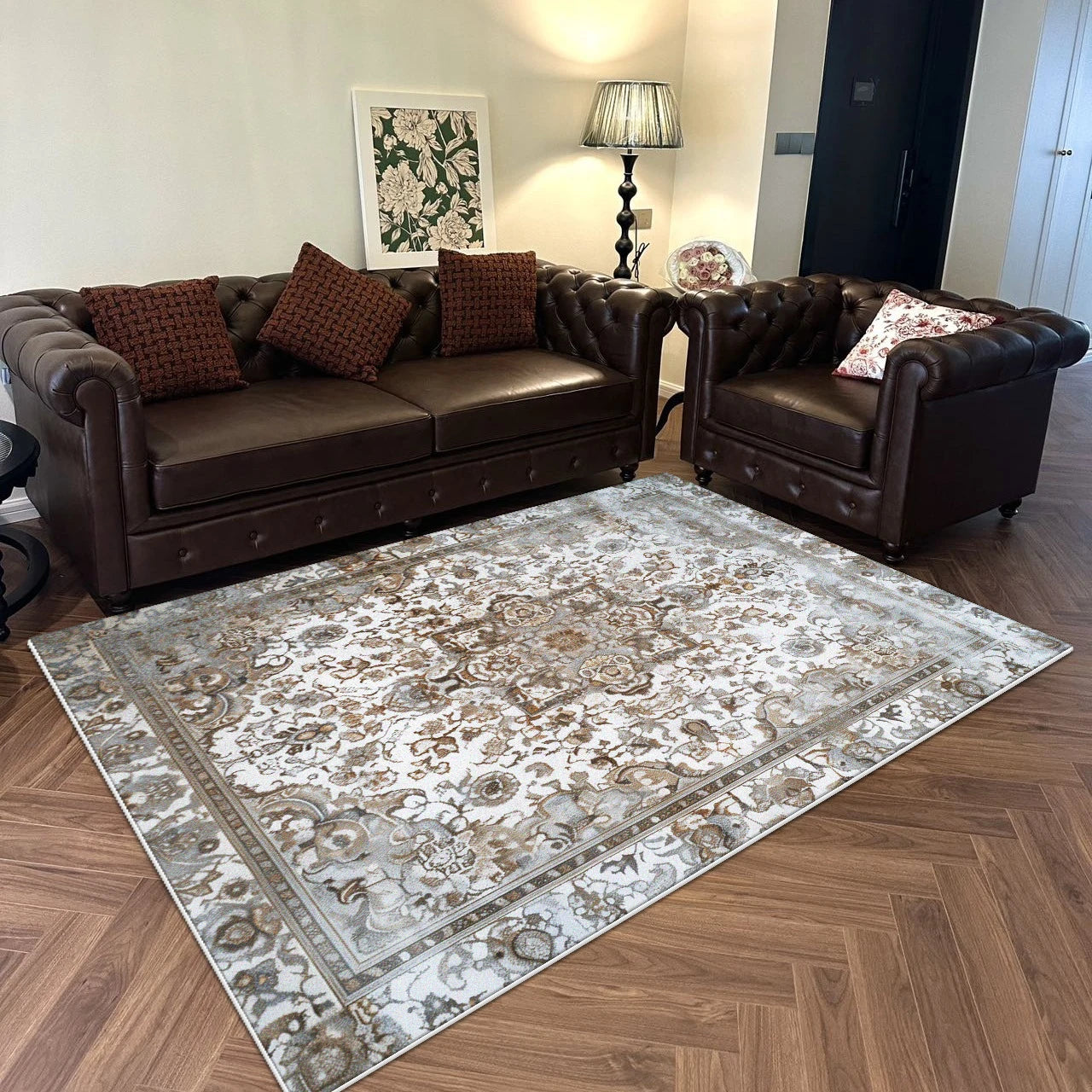 tapis persan moderne