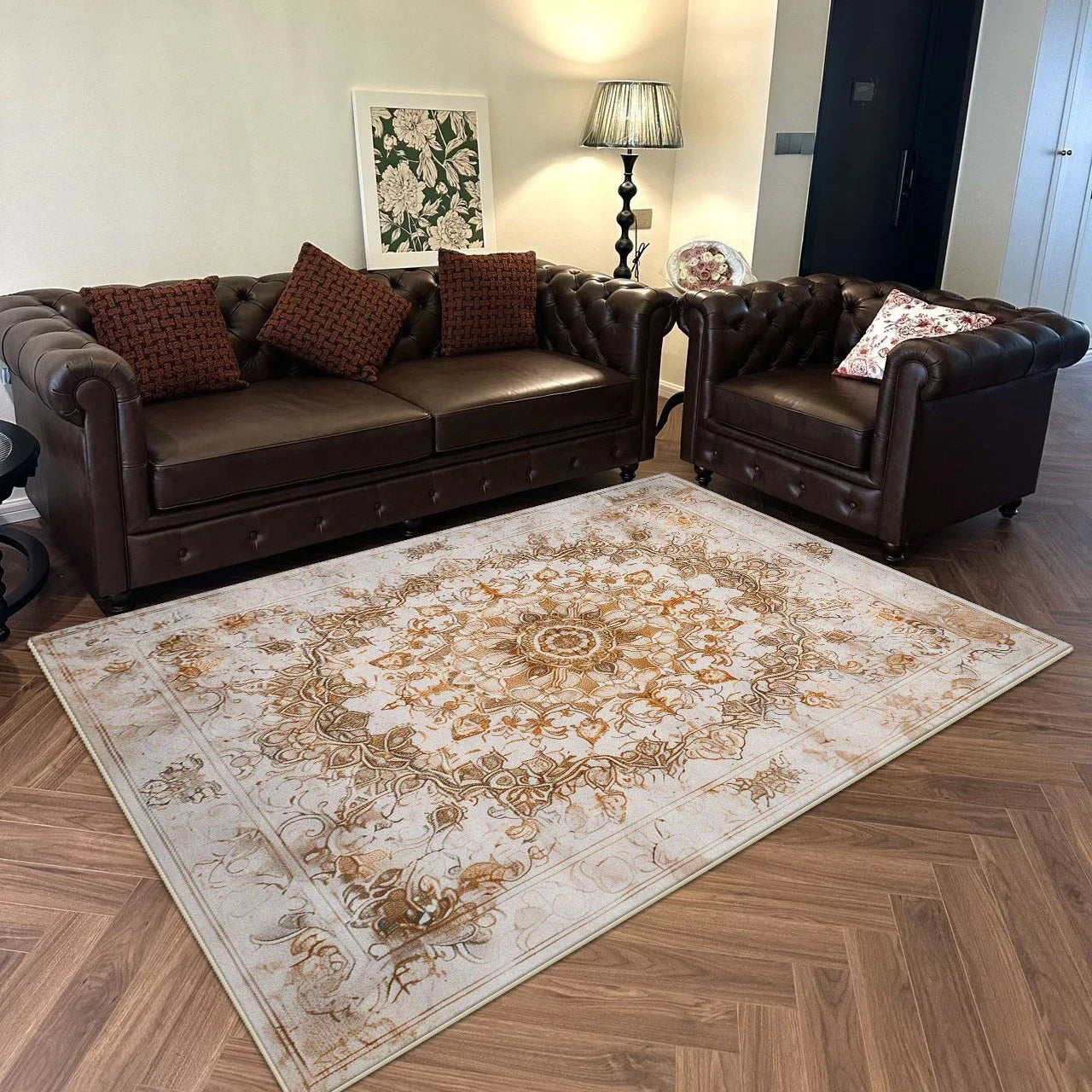 tapis persan moderne