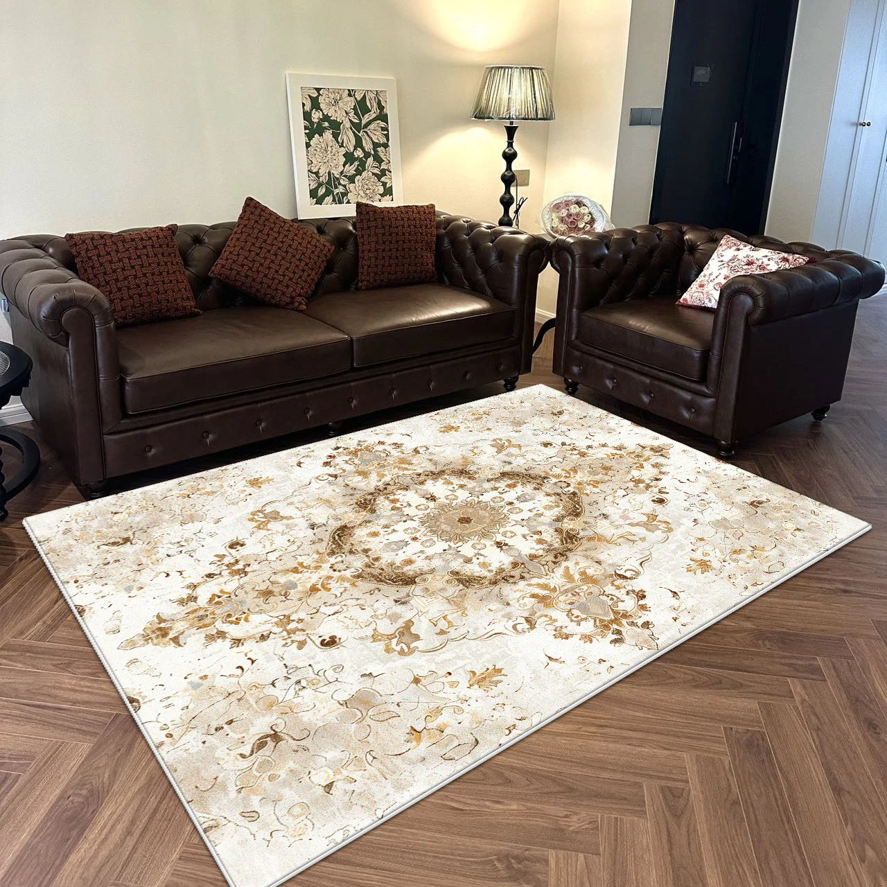 tapis persan moderne
