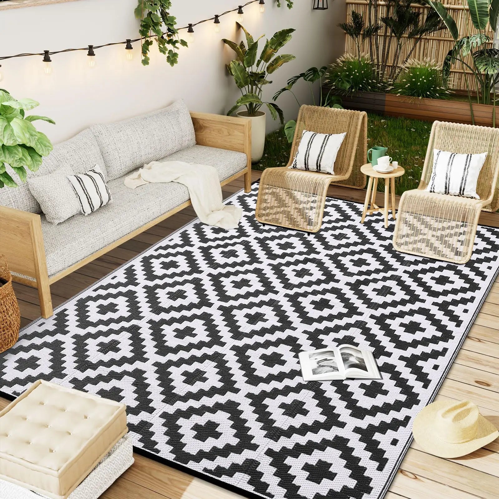 tapis pour terrasse moderne
