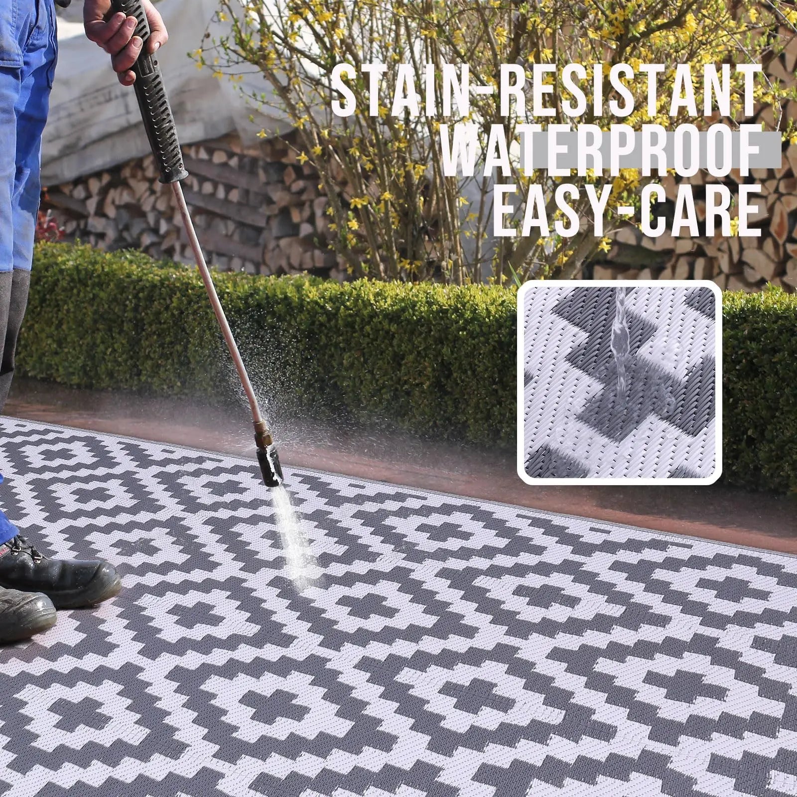 tapis pour terrasse moderne