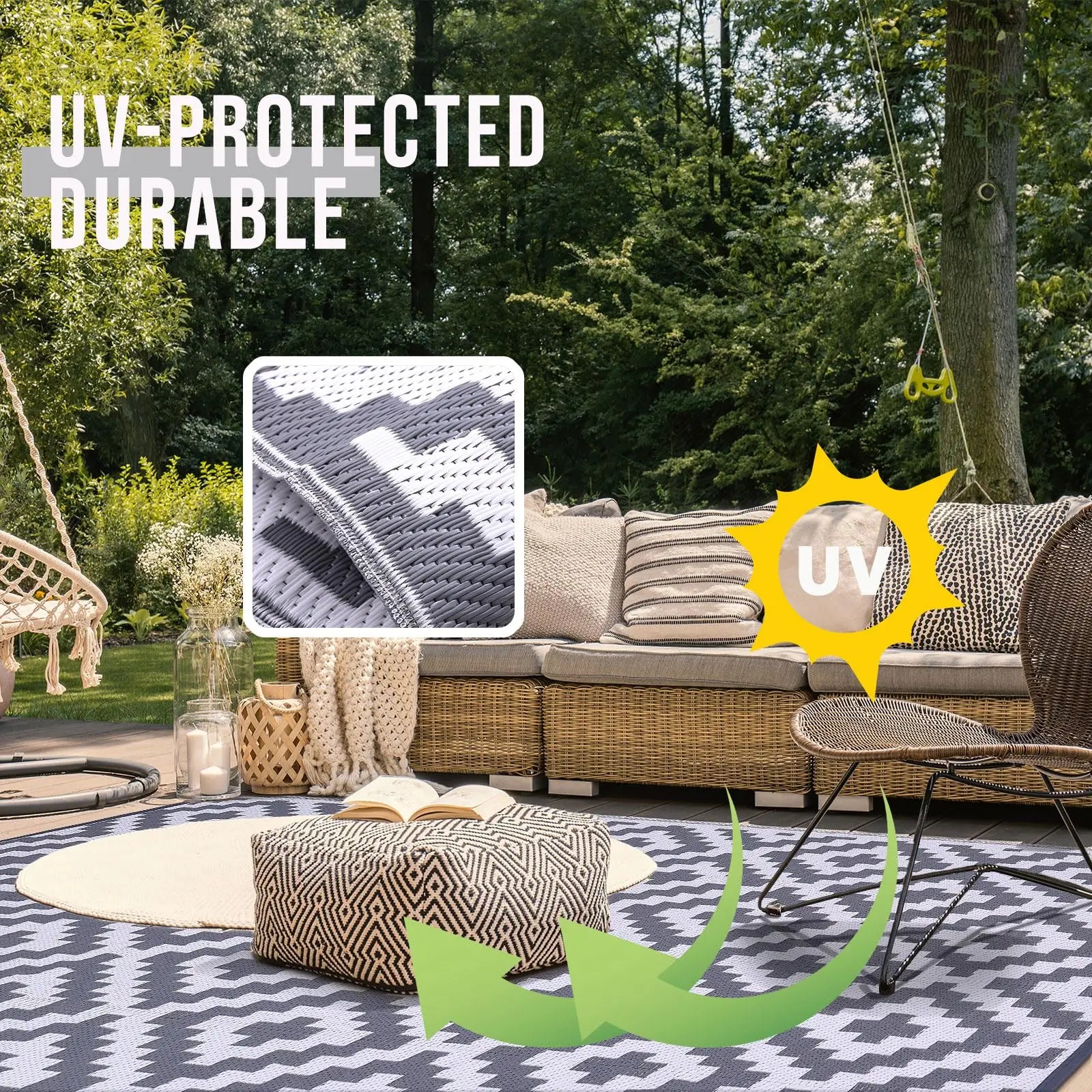 tapis pour terrasse moderne