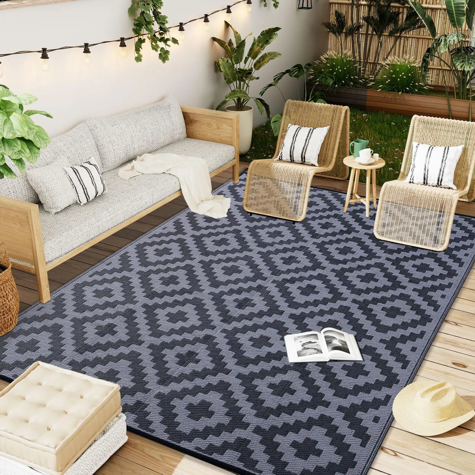 tapis pour terrasse moderne