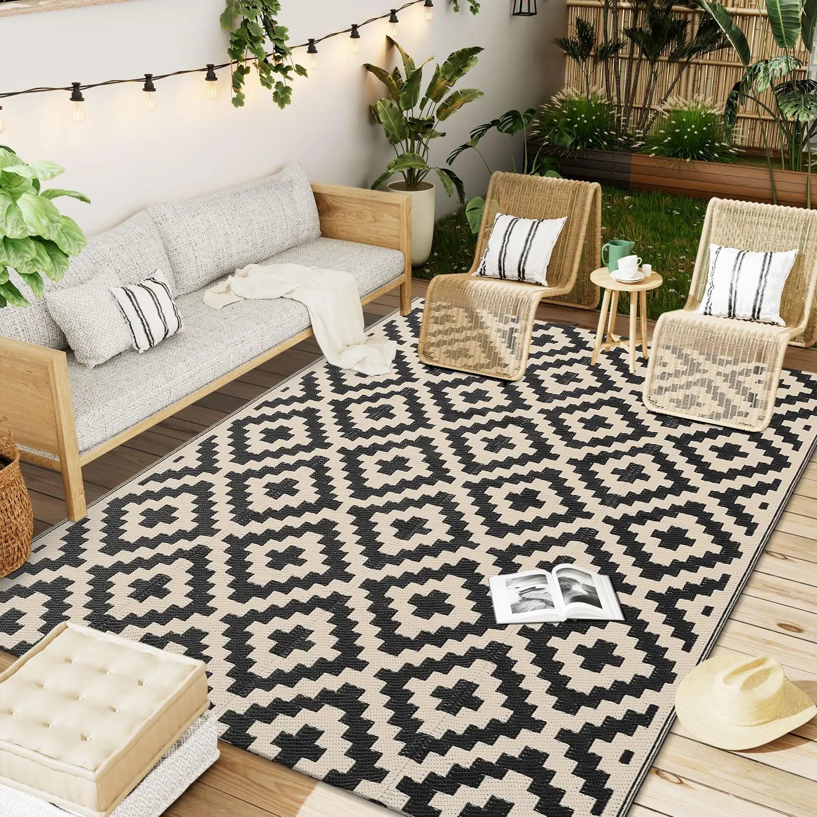 tapis pour terrasse moderne