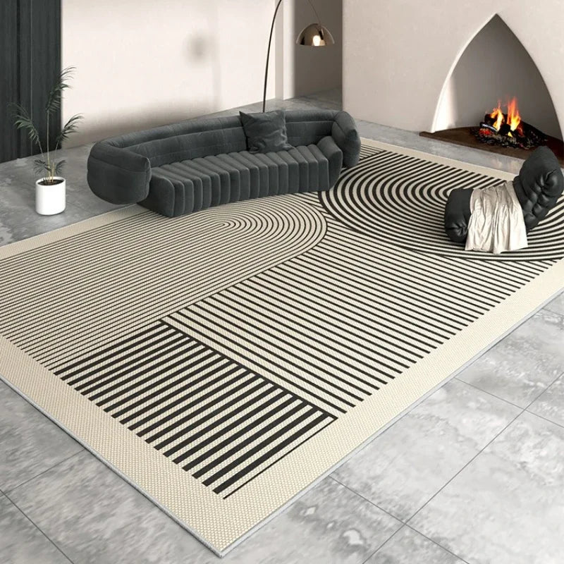 tapis salle à manger moderne