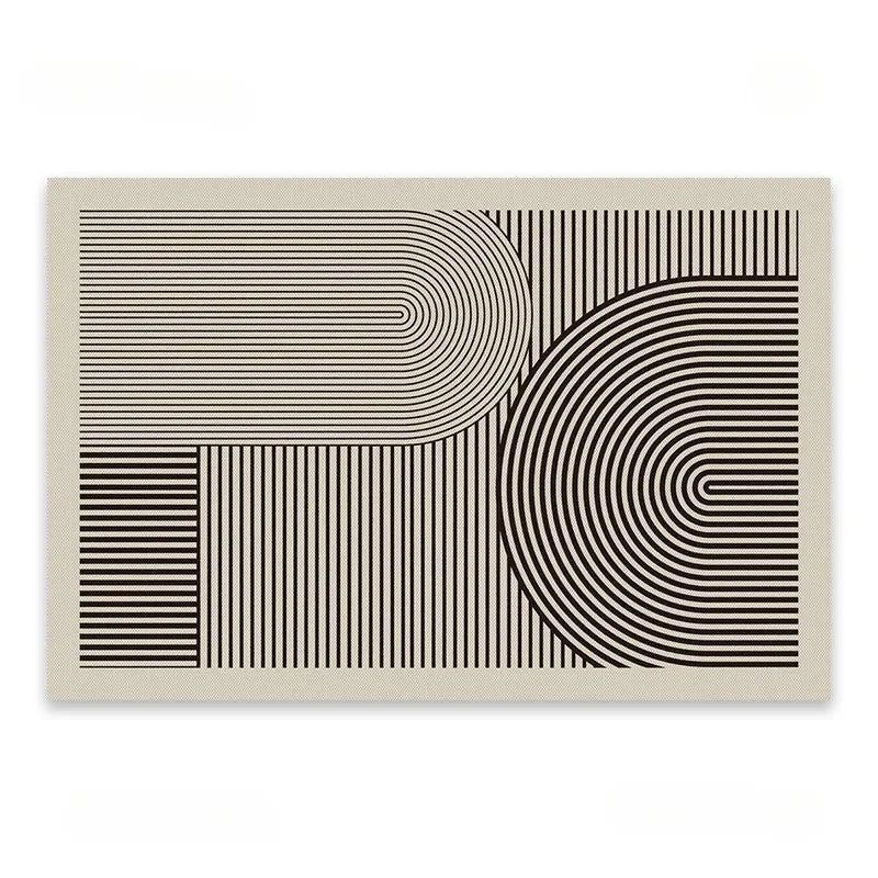 tapis salle à manger moderne