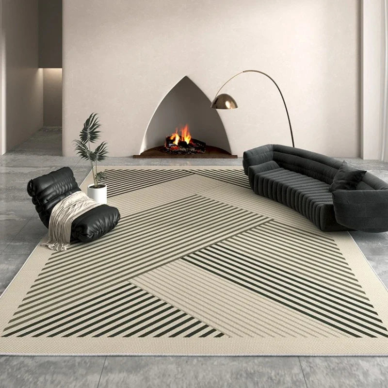 tapis salle à manger moderne