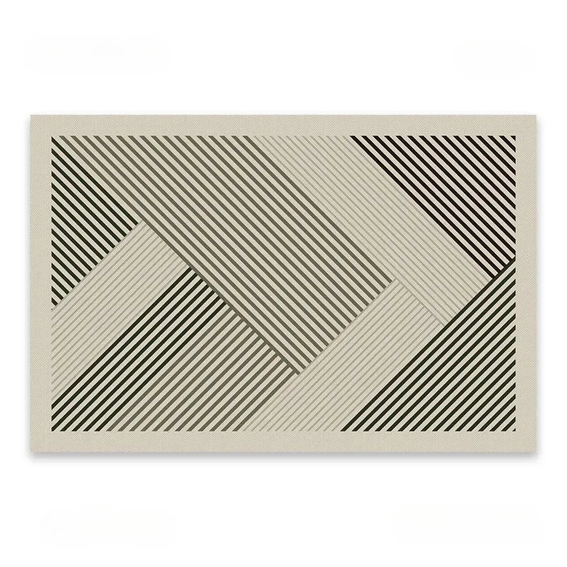 tapis salle à manger moderne