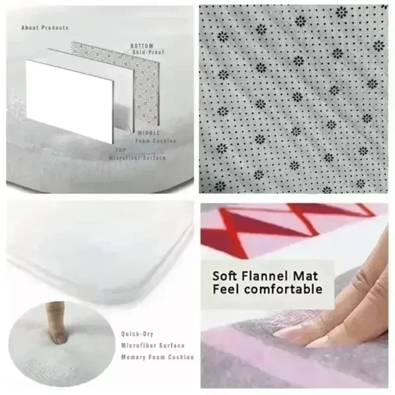 tapis salon moderne coloré