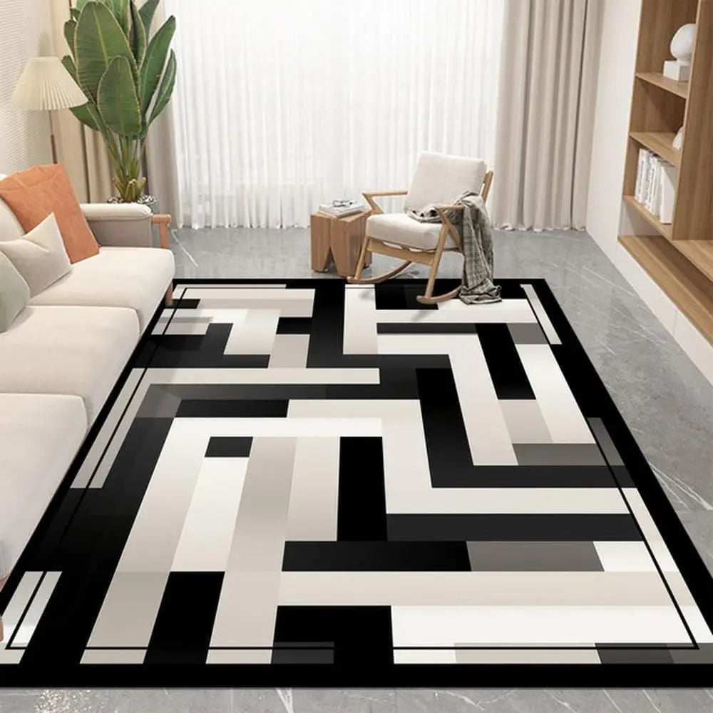 tapis salon moderne en solde