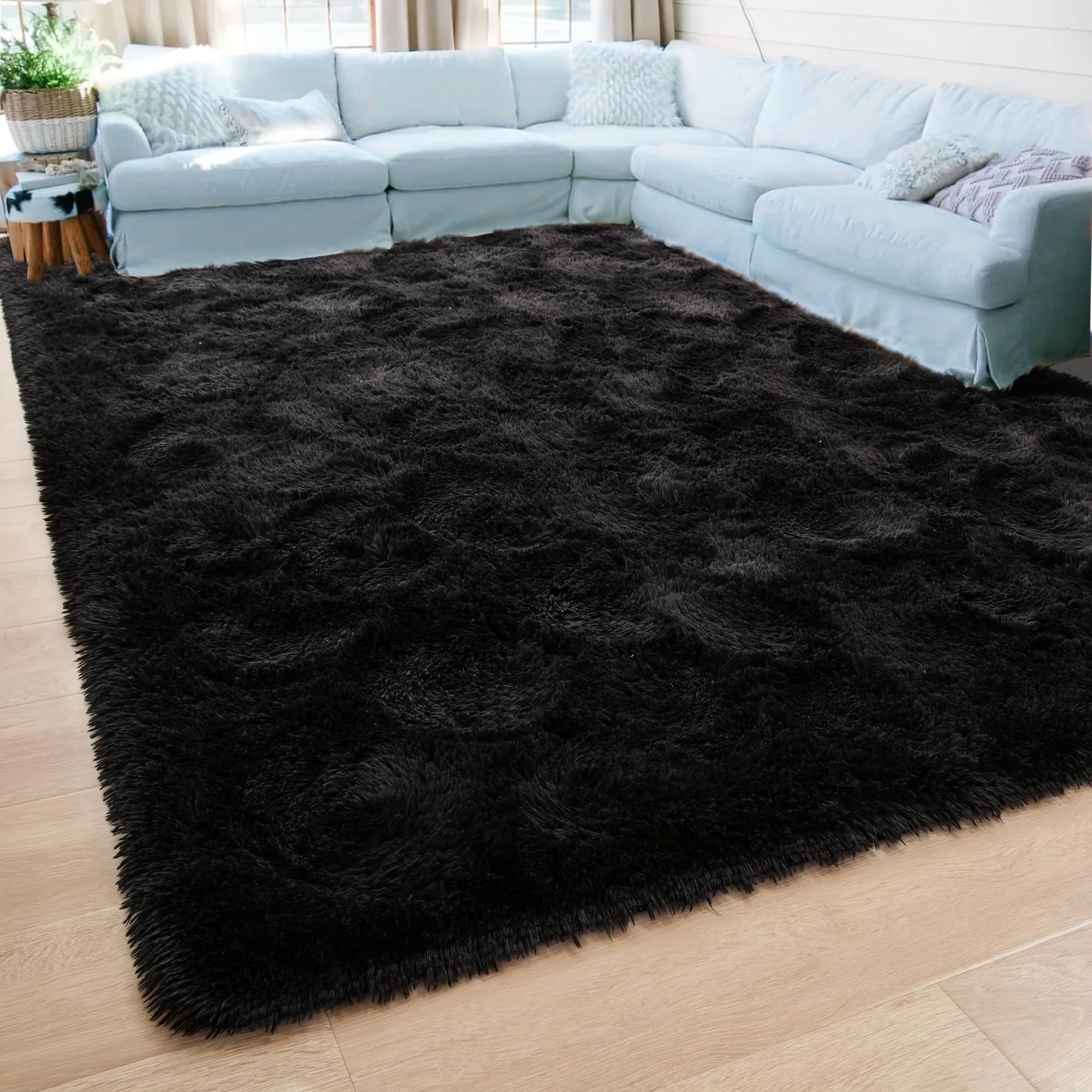 tapis soie moderne