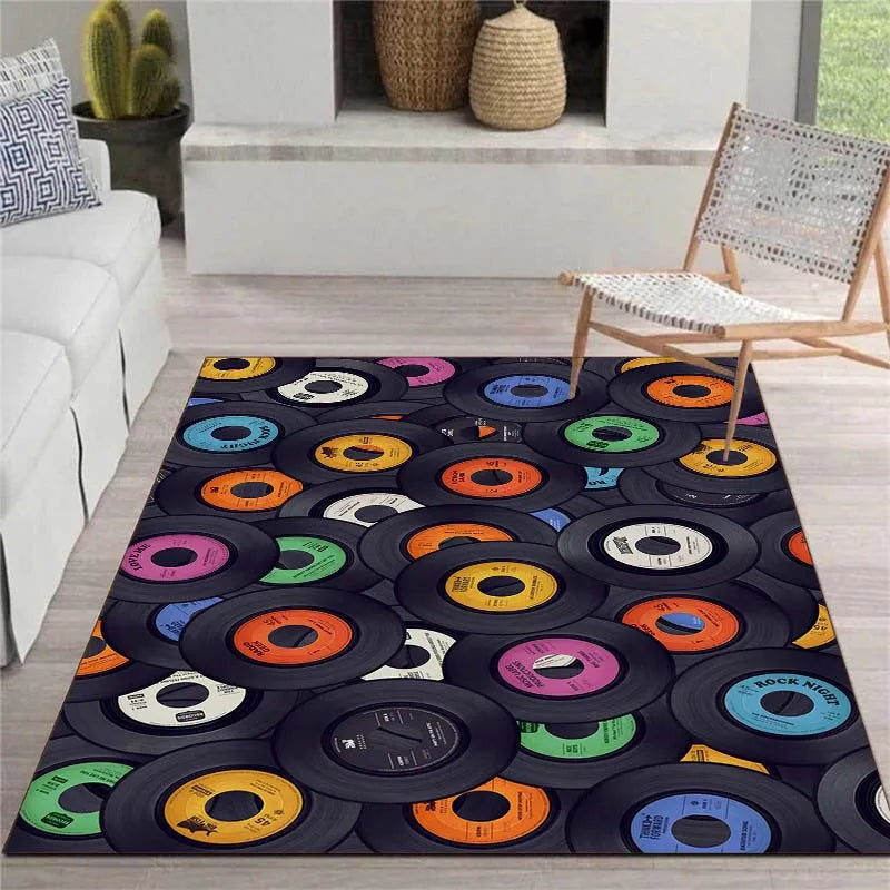 tapis vinyle moderne
