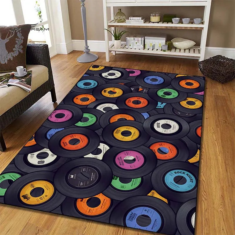 tapis vinyle moderne