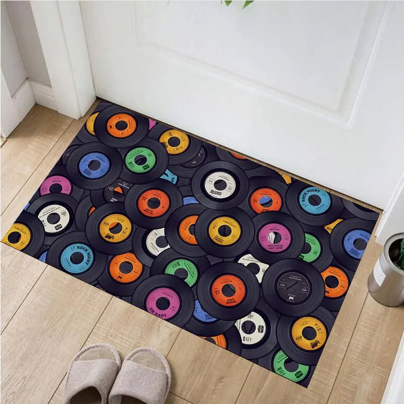 tapis vinyle moderne